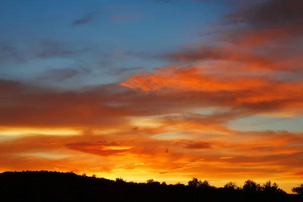 Sonnenuntergang im Arches Nationalpark — Stockfoto