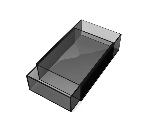 Szklane pudełko — Zdjęcie stockowe