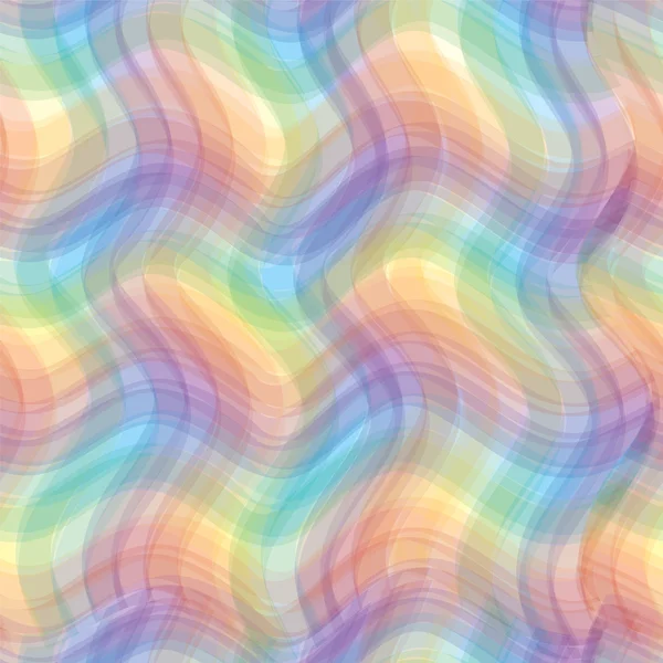 Bezešvé rainbow grungeové čáry geometrickým vzorem pro web design — Stockový vektor