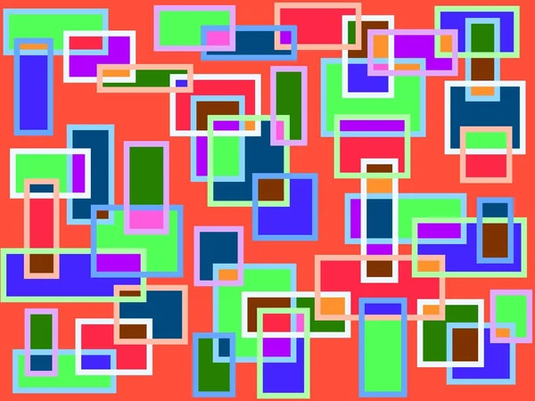 Kreisquadrat 3 — Stockfoto