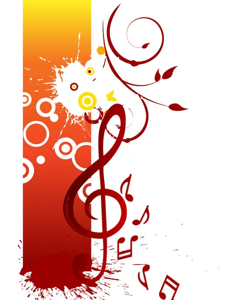 Affiche de musique — Image vectorielle