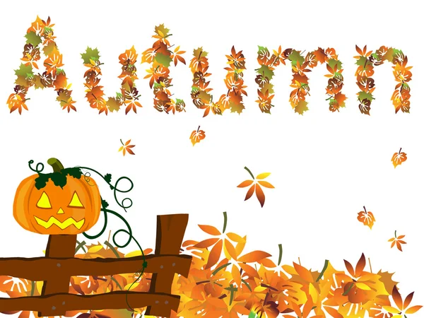 Autumn design — Stock Vector