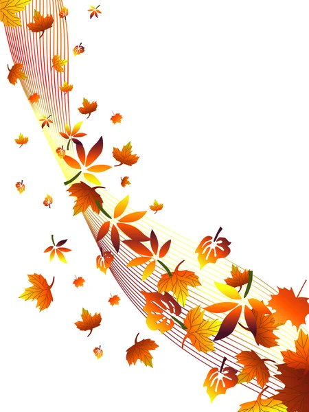Herbstliche Gestaltung — Stockvektor