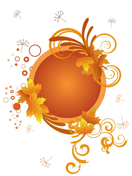 stock vector Autumn design