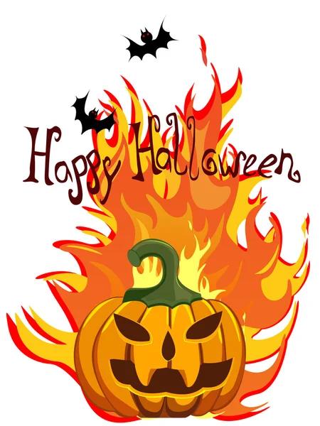 Cartaz de Halloween —  Vetores de Stock