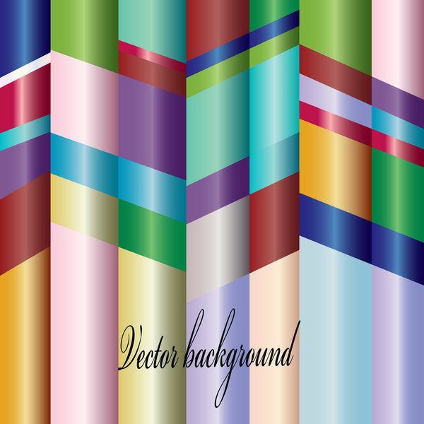 Vector striped abstract background