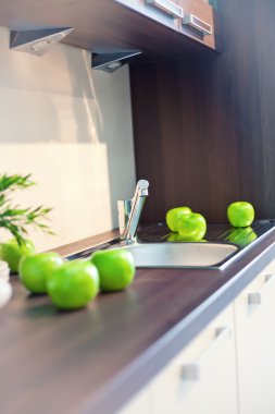 Kitchen interior clipart