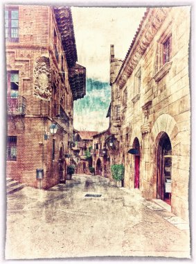 Poble Espanyol clipart