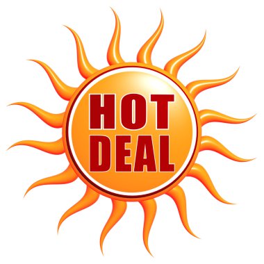 Hot deal clipart