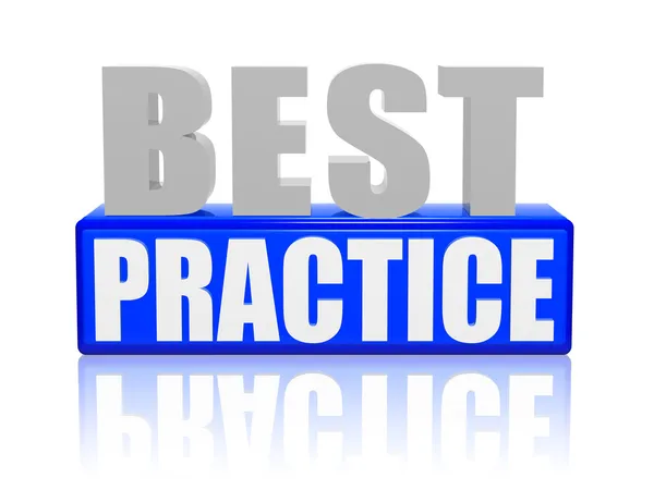 Best Practice — Stockfoto