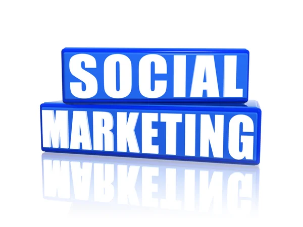 Szociális marketing — Stock Fotó