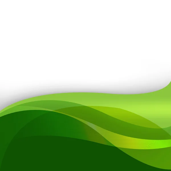 Groene natuur abstracte achtergrond — Stockvector