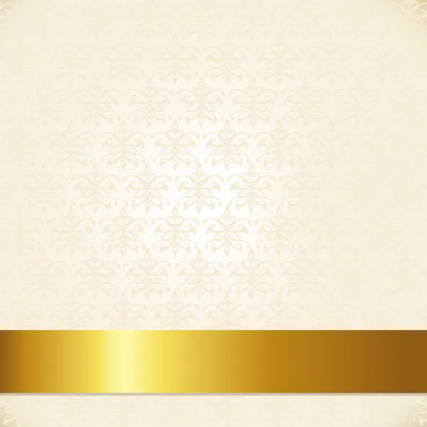 Damas beige Contexte — Image vectorielle