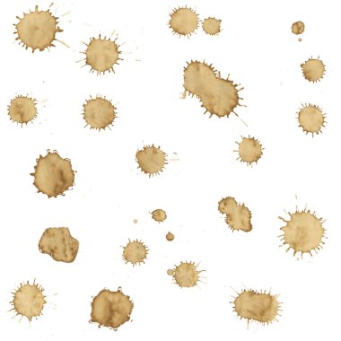Stains Set clipart