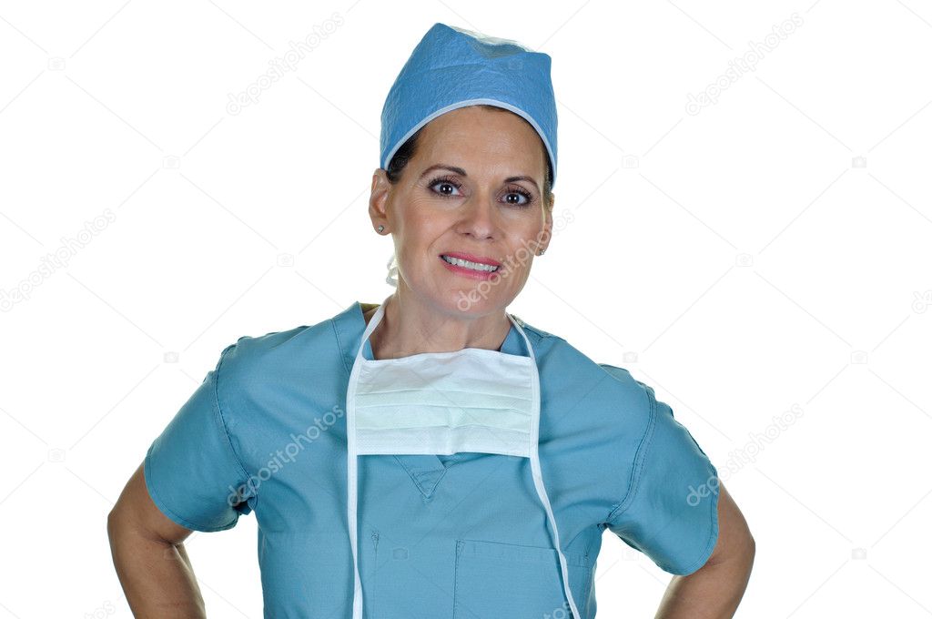 Attractive Female Surgeon