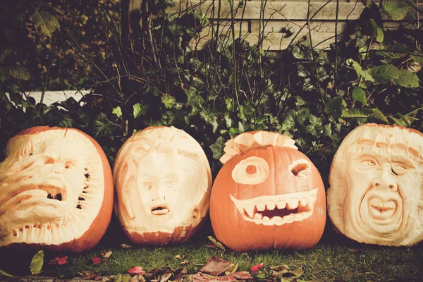 Halloween pumpkins — Stock Photo, Image