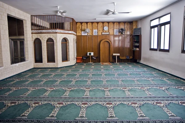 Wnętrze meczetu mała — Zdjęcie stockowe