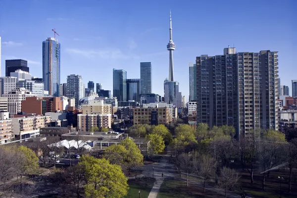 Skyline de Toronto Fotos De Bancos De Imagens