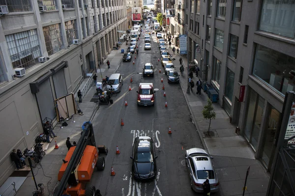 New York'ta işlek cadde — Stok fotoğraf