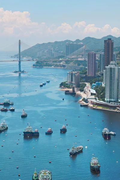 Hong kong modern stad — Stockfoto