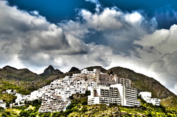 stock image Mojacar Village in HDR