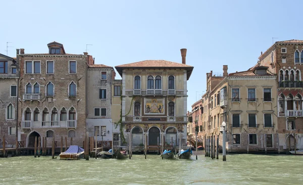 Paisaje urbano desde el Gran Canal de Venecia — Foto de Stock