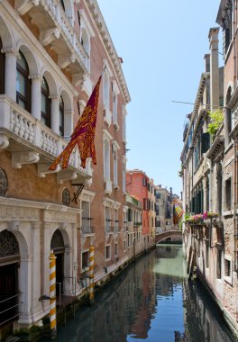 Small Canal from the Grand Canal clipart