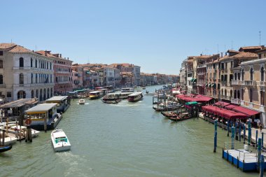 Cityscape Venedik, büyük kanal üzerinden