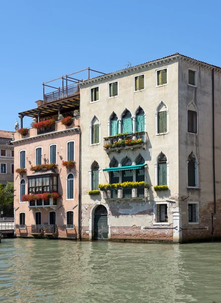Stadtbild vom Canal Grande in Venedig — Stockfoto