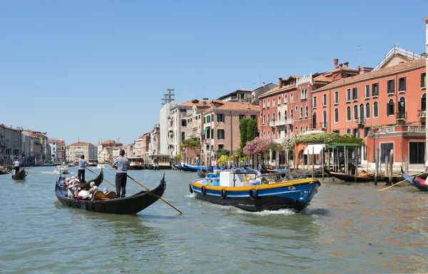 Panoráma od canal Grande v Benátkách — Stock fotografie