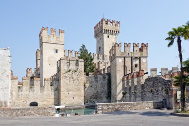 Scaliger Castle at Sirmione clipart