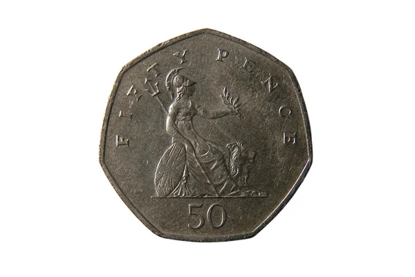 stock image Fifty pence