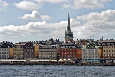 View of Stockholm clipart