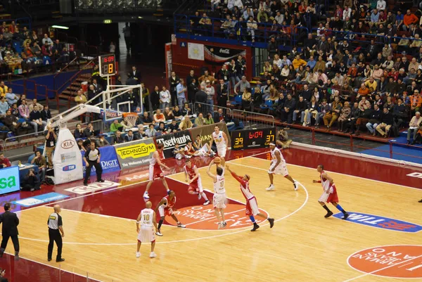 Kosárlabda játék Stock Kép