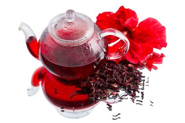 Hibiscus çay beyaz