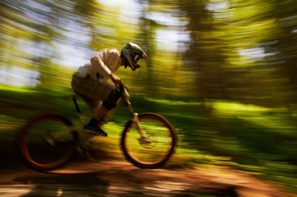 Aşırı dağ bisikleti Yarışması — Stok fotoğraf