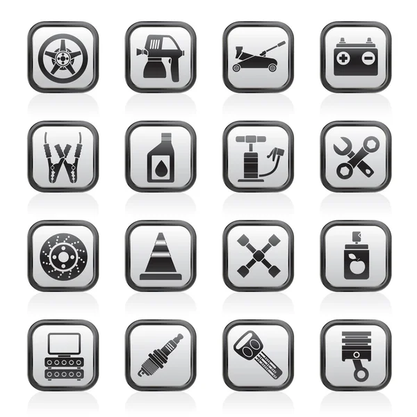 stock vector Transportation and car repair icons