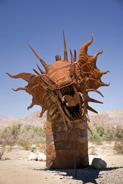 Пустынный дракон — стоковое фото