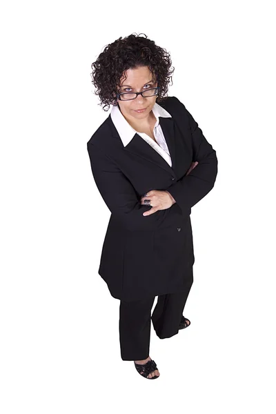 Cute Businesswoman with her arms crossed — Stock Photo, Image