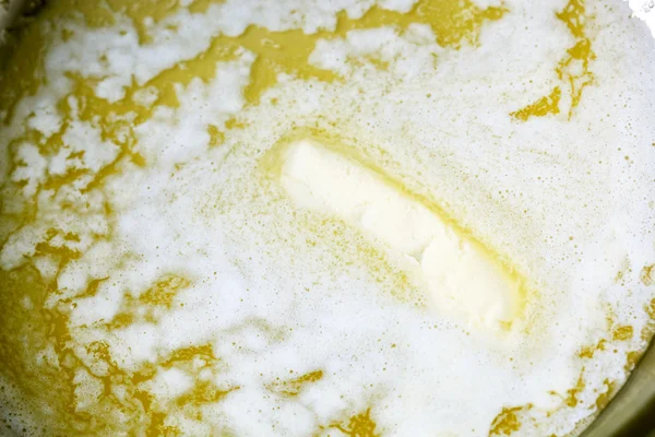 Calentar mantequilla — Foto de Stock