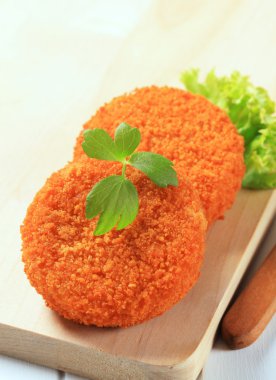 Fried patties clipart