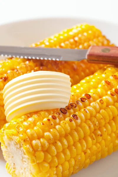 Roasted corn on the cob — Stock Photo, Image