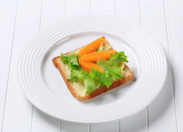 素食三明治 — 图库照片