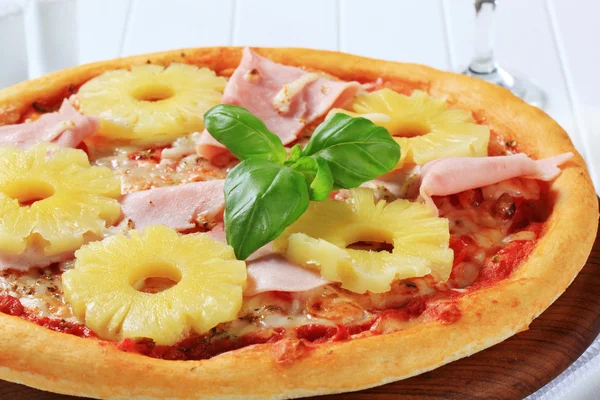 Pizza Havaí — Fotografia de Stock