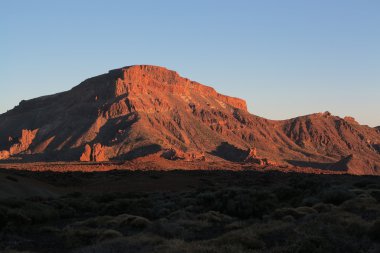 teide Milli Parkı, tenerife dağlarda