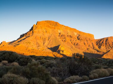 teide Milli Parkı, tenerife dağlarda