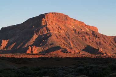 teide Milli Parkı, tenerife dağlarda