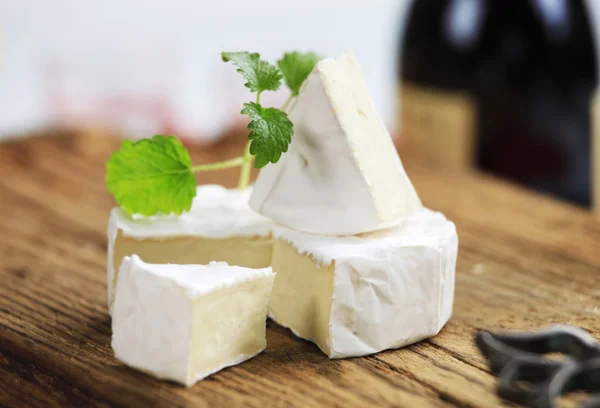 White rind cheese — Stock Photo, Image