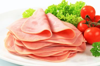 Sliced ham clipart