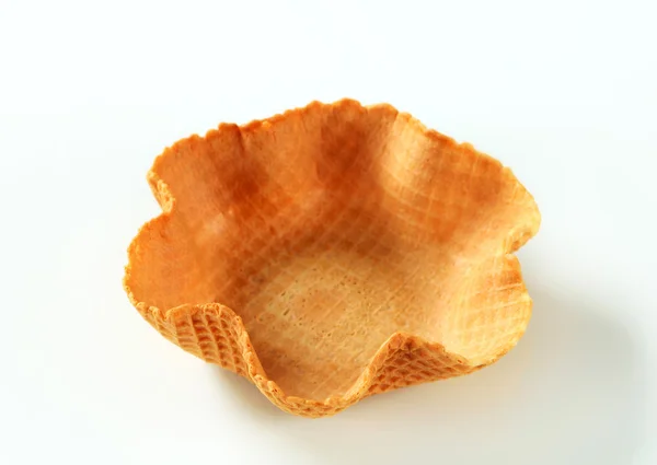 Wafer bowl — Stock Photo, Image